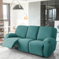 Soft Polyester Recliner Sofa Cover Solid Color