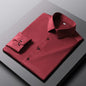 Men's Long Sleeved Solid Color Casual Shirt