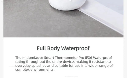 Miaomiaoce Smart Thermometer Pro with Fever Alarm