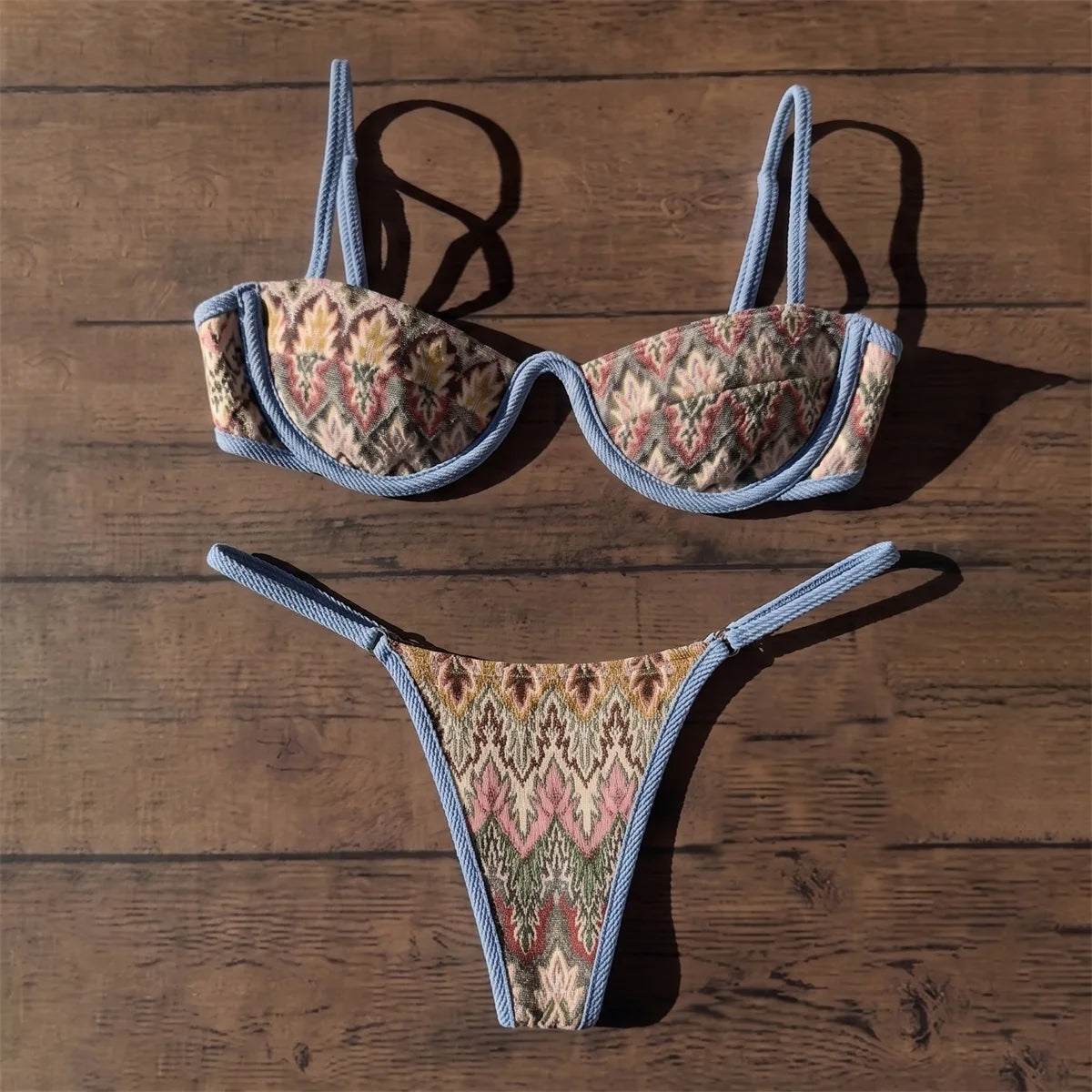 Dot Micro Bikini Women Swimwear Push Up Bathing Suit
