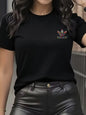 Cotton Round Neck T-Shirt for Women Slim Fit