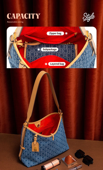 Wine Red Casual Tote Bag for Women