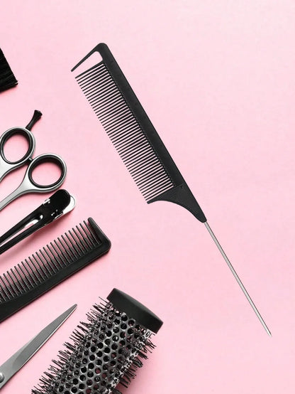 Stainless Steel Pointed Tail Hair Comb for Wigs