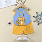 Cotton Summer Kids Clothing Set T-Shirt and Shorts