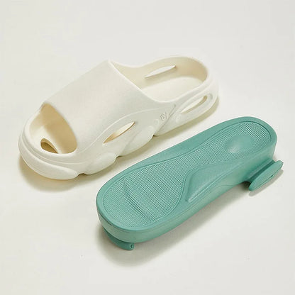Men's Summer Platform Slides EVA Non-slip Beach Shoes