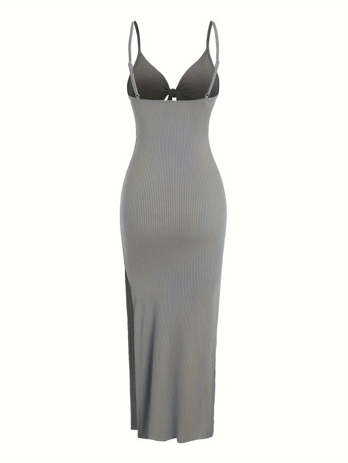 Knit Backless Sleeveless Dress for Women
