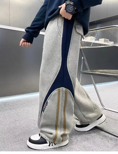 Boys Cargo Pants Spring Autumn Sport Trousers