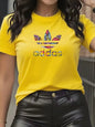 Cotton Round Neck T-Shirt for Women Slim Fit