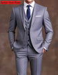 Slim Fit Black Tuxedo Suit Set for Men