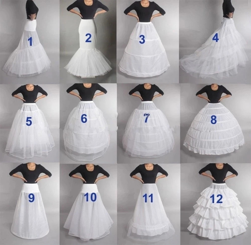 Plus Size Polyester Wedding Petticoat Underskirt