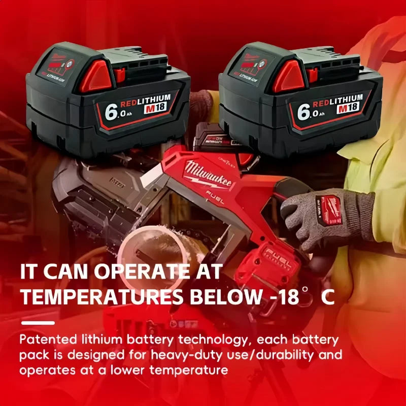 Milwaukee 12V 6.0Ah Rechargeable Battery for M12 Tools