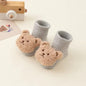 Cute Cartoon Bear Cotton Baby Socks for Toddlers
