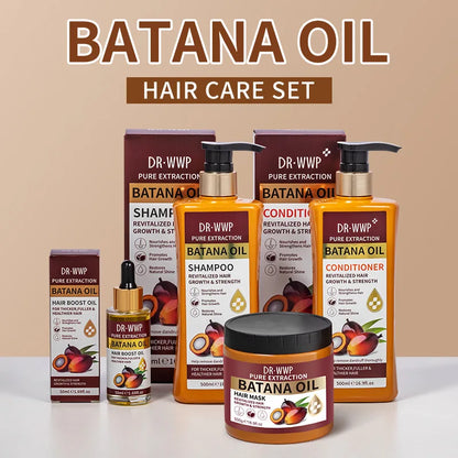 Batana Oil Shampoo & Conditioner Set (500ml)