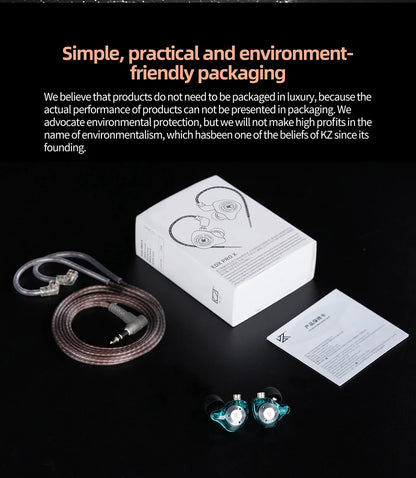 KZ EDX PRO X Hi-Fi In-Ear Earphones