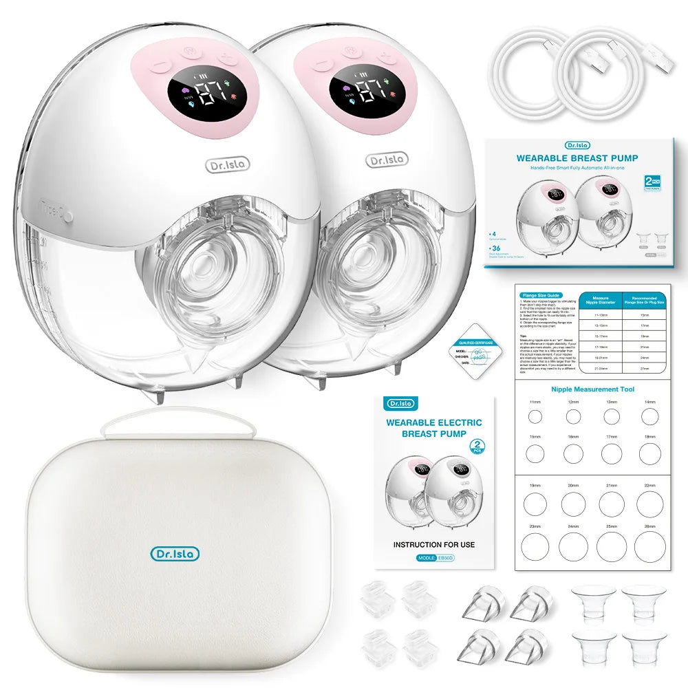 MAMIJOY Wearable Electric Breast Pump 2PCS BPA Free