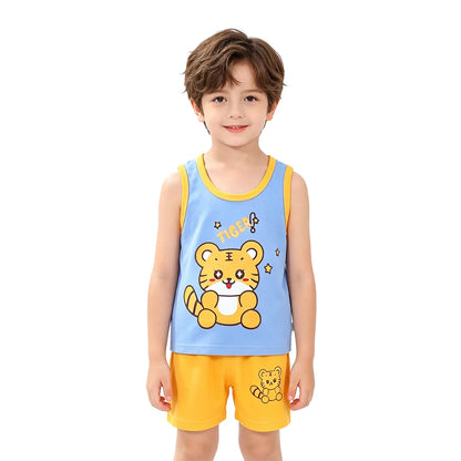 Cotton Summer Kids Clothing Set T-Shirt and Shorts