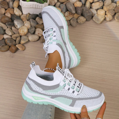 Women's Double-Color Canvas Work Sneakers