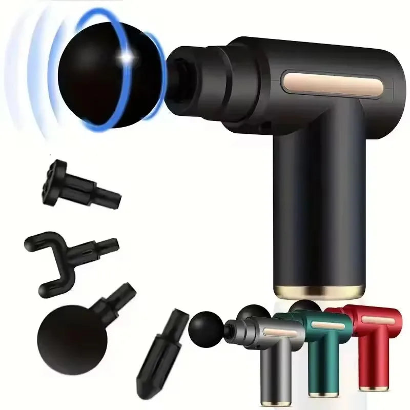 Portable Deep Tissue Massage Gun Adjustable Speed