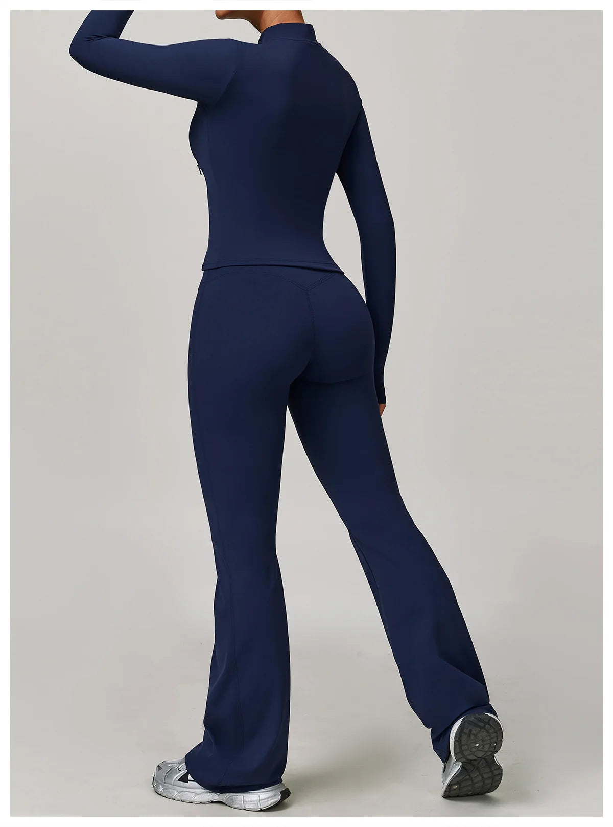 Yoga Suit Sports Set for Women Long Sleeve Athletic Wear