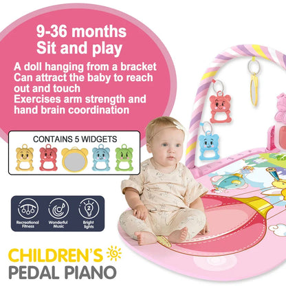 Baby Fitness Stand Music Play Gym Activity Toy