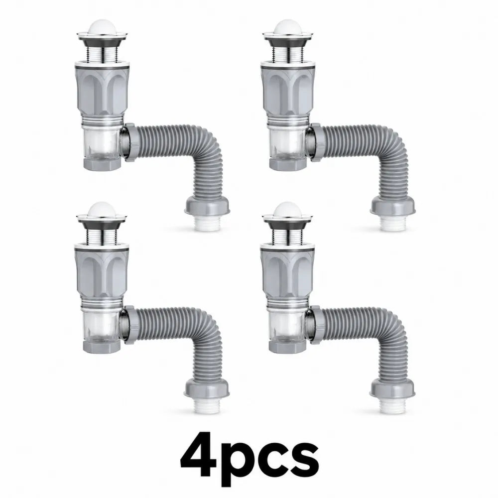 Kitchen Sink Drain Kit ABS and Stainless Steel