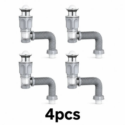 Kitchen Sink Drain Kit ABS and Stainless Steel