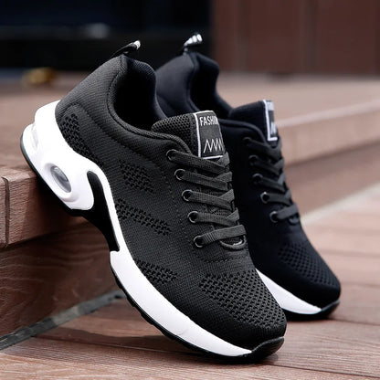 Women Breathable Mesh Platform Sneakers Casual Shoes