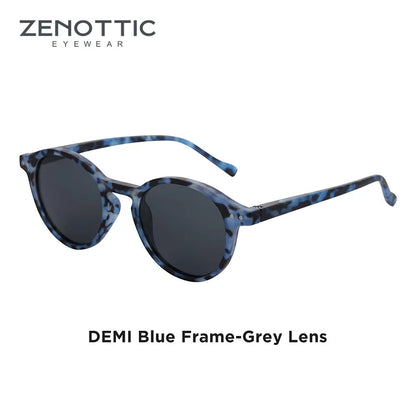 ZENOTTIC Retro Circular Polarized Sunglasses S Size