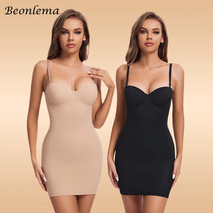 Backless Bodycon Mini Dress with Skinny Straps in Black