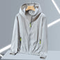Men's Thin Ice Silk Hooded Sun Protection Jacket