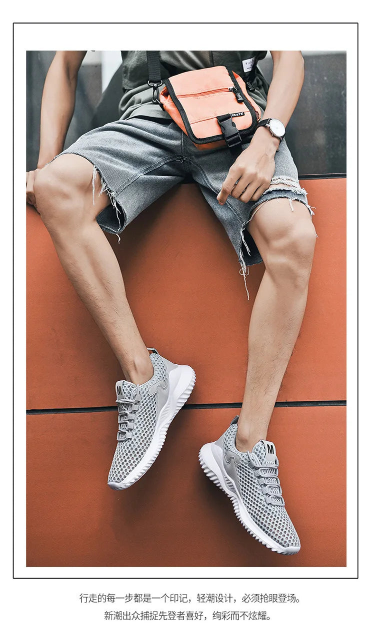 Men's Breathable Mesh Running Shoes