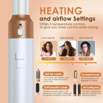 5 in 1 Hair Dryer Brush Set Professional Styling Tool