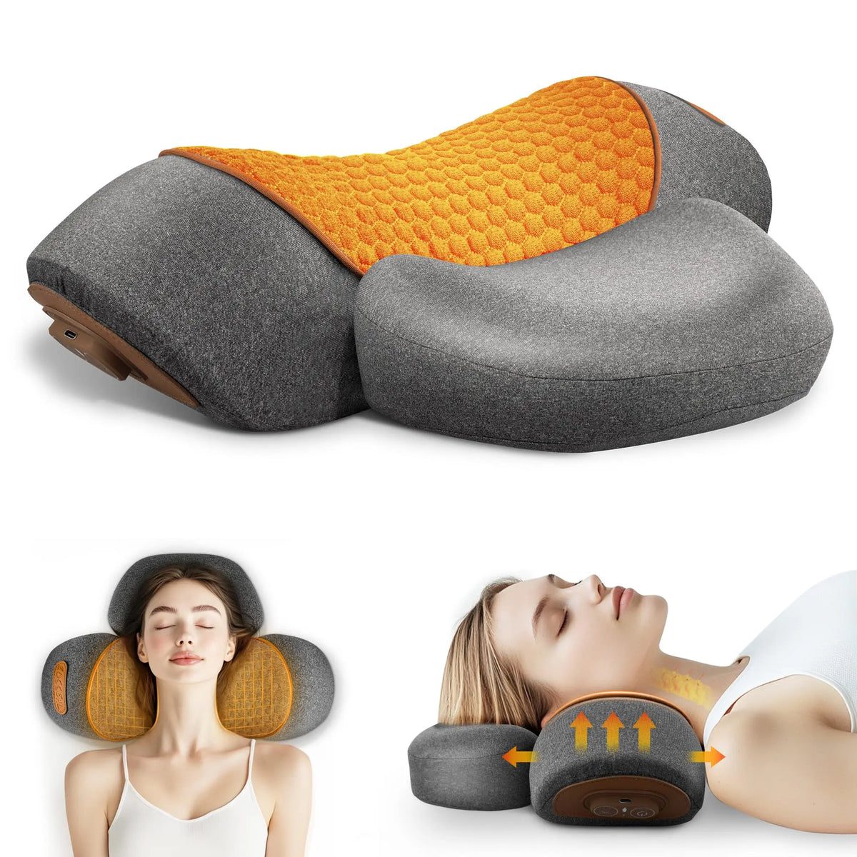 Heated Neck Massage Pillow