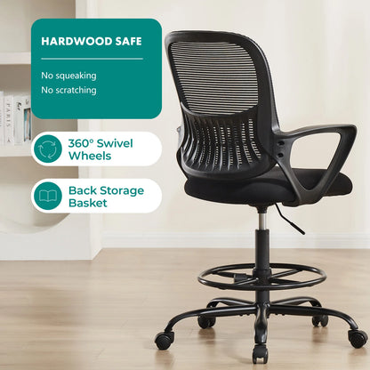 JHK Ergonomic Mesh Backrest Office Chair Adjustable Height