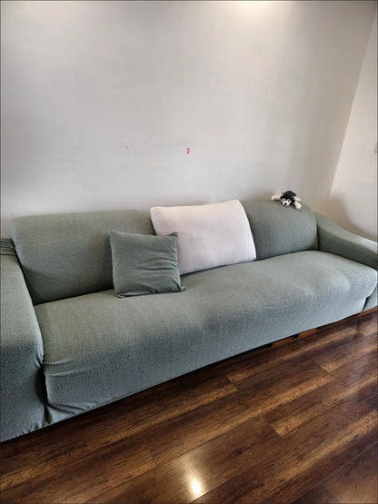 Adjustable Velvet Sofa Cover for L Shape Couch