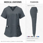 Pink Medical Scrubs Set for Women
