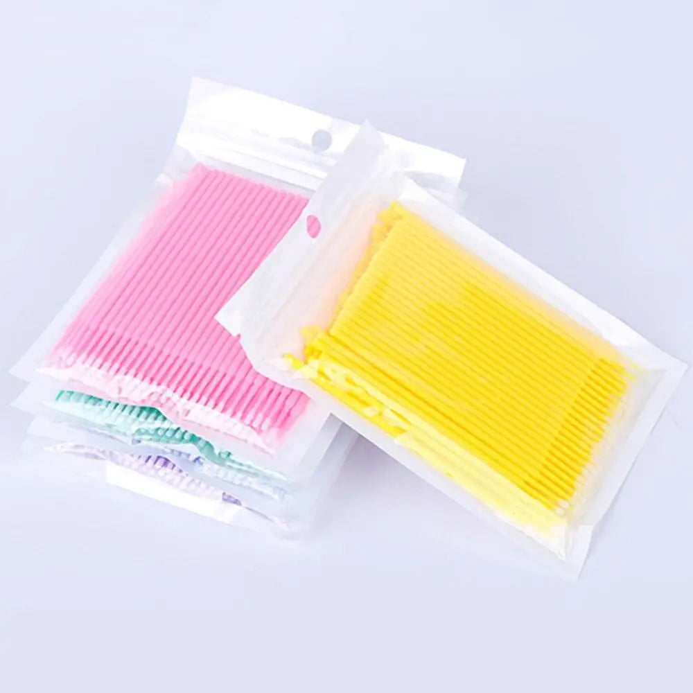 Disposable Micro Brushes for Eyelash Extension Cleaning
