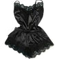 Summer Lace Polyester Pajama Set for Women