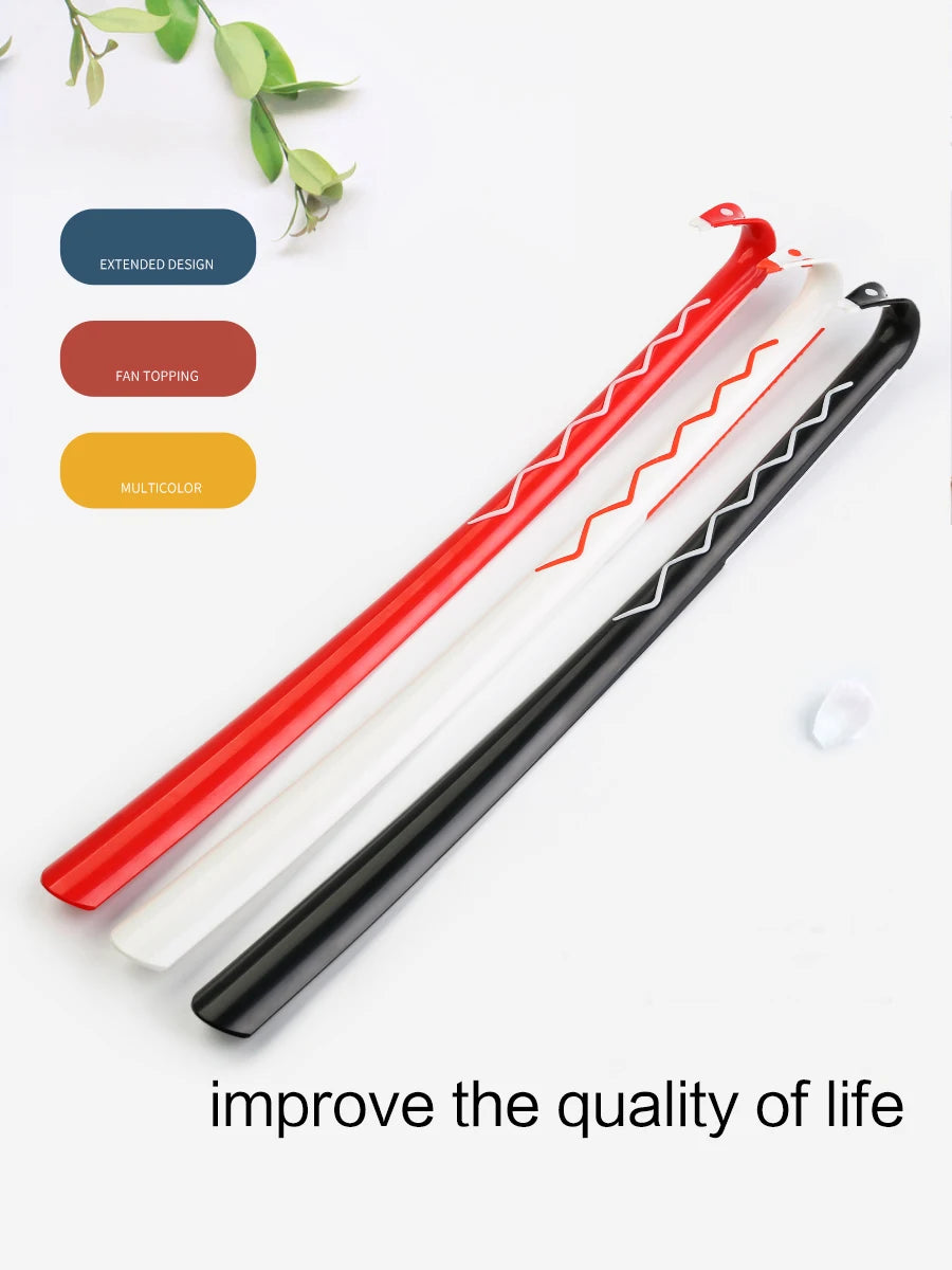 62cm ABS Plastic Long Handle Shoe Horn