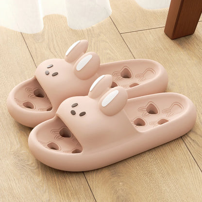 Cartoon Women Non-Slip EVA Bathroom Slippers