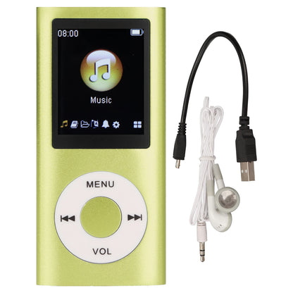 Aluminum Alloy Slim MP3 Player with 1.8 Inch LCD Screen