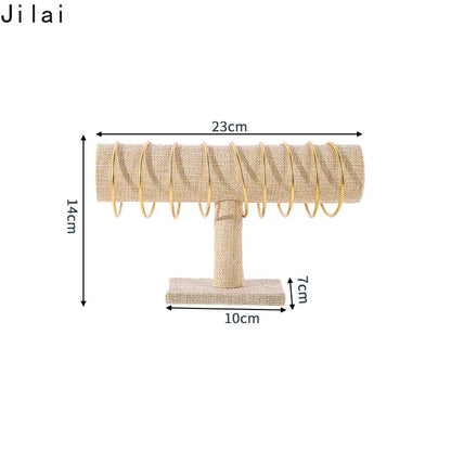 Flannel Single-layer Bracelet Rack Jewelry Display Rack