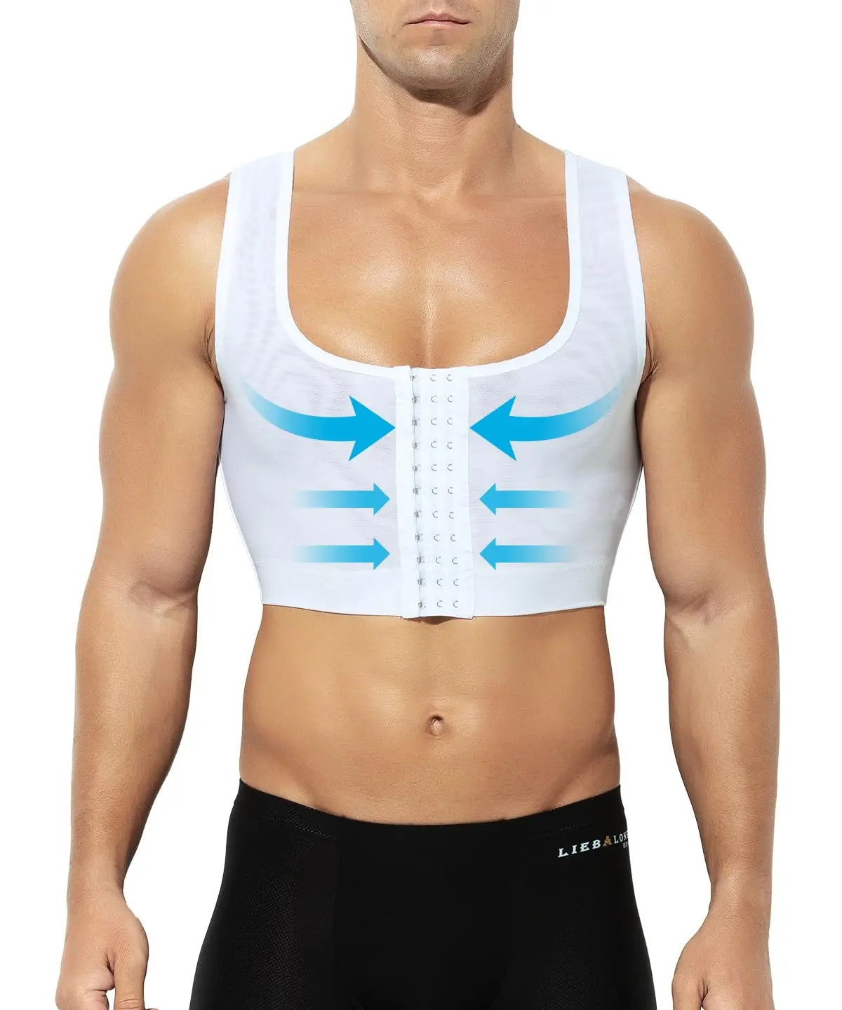 Men's Compression Corset Vest for Gynecomastia