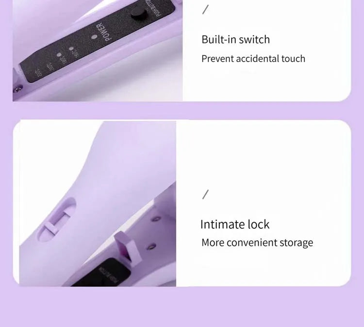 32MM Automatic Curling Iron with Rotating Design