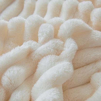 Coral Velvet Blanket Plush Soft Warm Throw