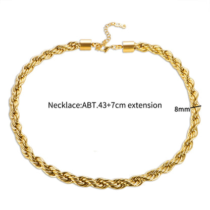Stainless Steel Heart Pendant Necklace for Women