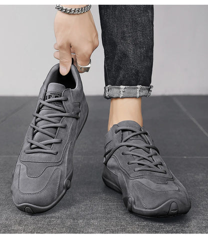 Men's Casual Hiking Shoes with Anti-Slip Comfort