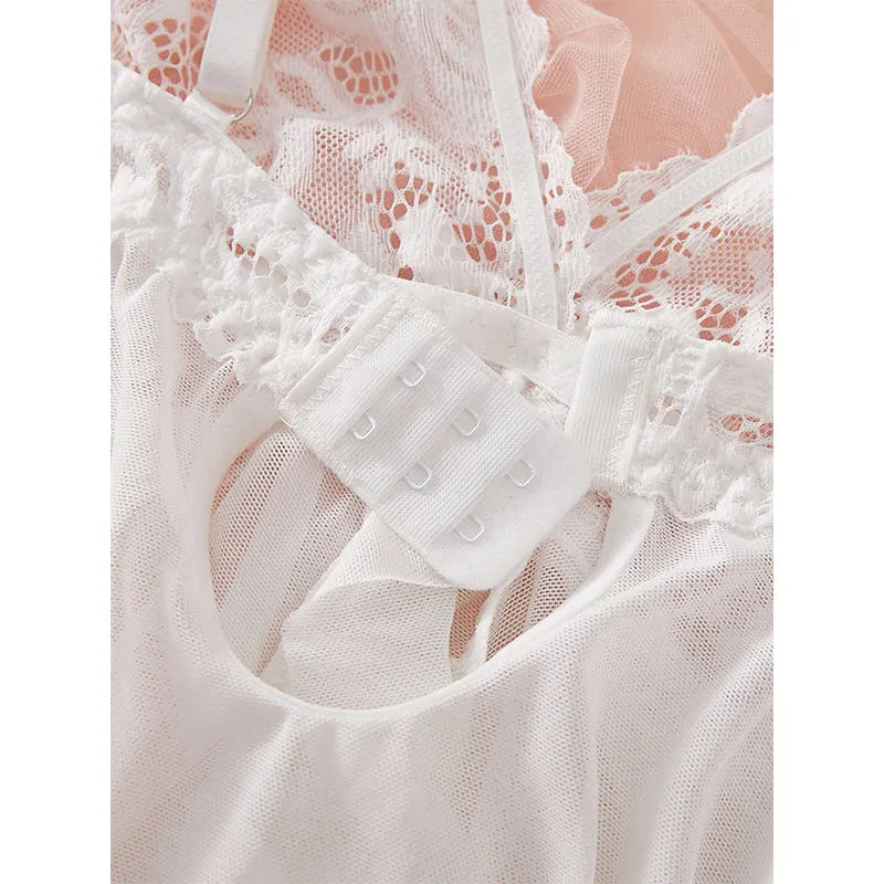 Summer Lace Thong Set Women’s Sexy Pajamas