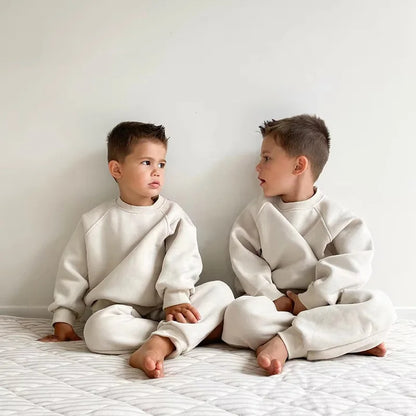 Children's Fleece Sports Set Sweatshirt and Pants