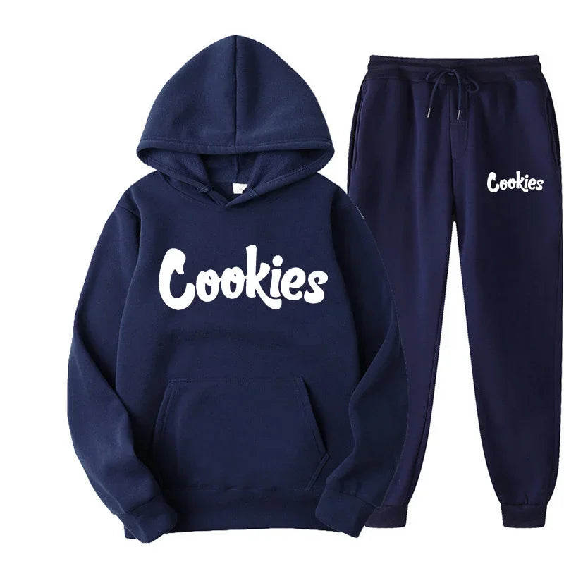 Casual Hoodie Two-Piece Suit for Men and Women